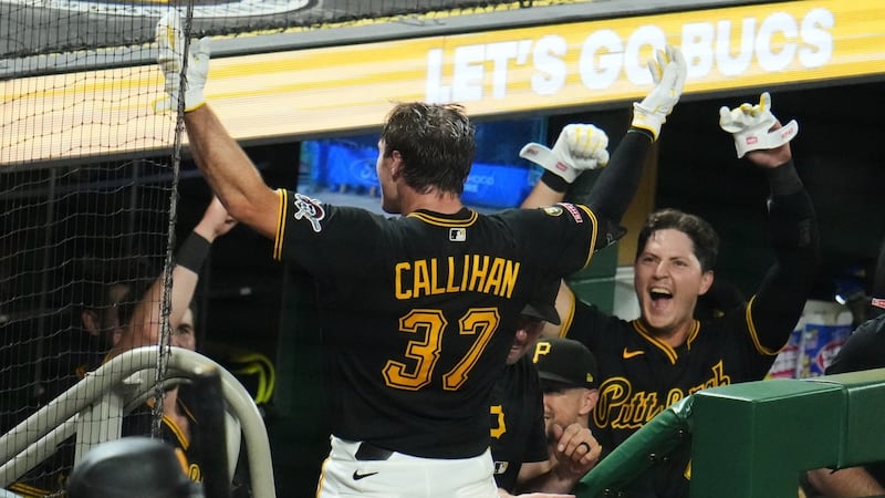 Rookie Callihan goes deep off Ohtani, adds a 3-run shot late as Pirates top Dodgers 9-8