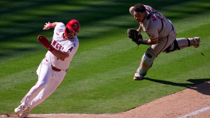 O’Hoppe’s 10th inning single drives in winning run as Angels rally over Orioles