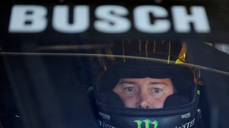 Two-time NASCAR champion Busch receives tributes before, during Indianapolis 500