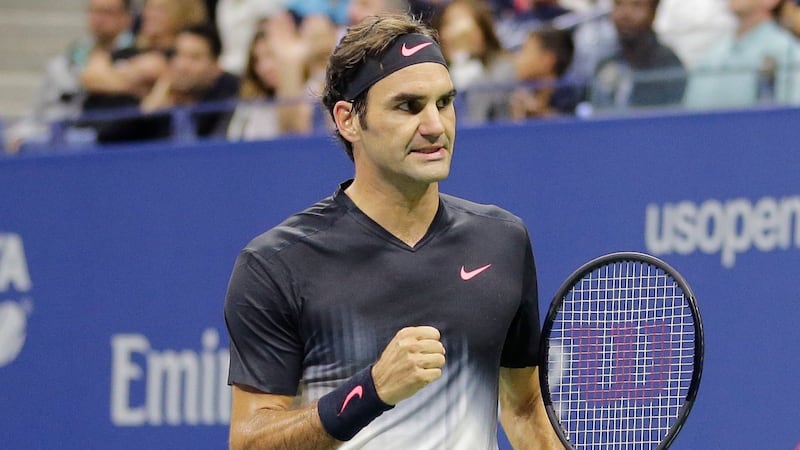 Federer celebrated upon return to US Open for exhibition against Roddick