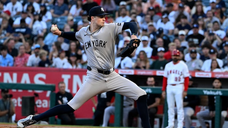Schlittler sharp, Yankees score five two-out runs in the 10th in win over Angels