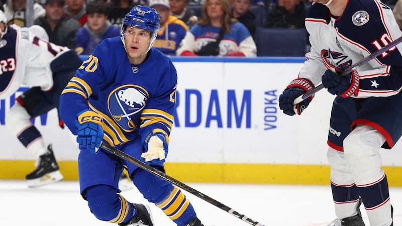 Sabres’ Kulich celebrates return from blood clot issues with game-winner against Blackhawks