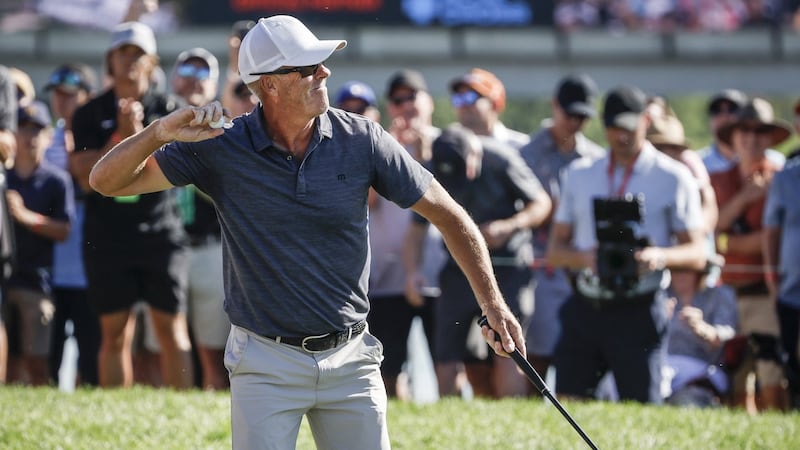 Green, Labritz share lead after first round at Rogers Charity Classic