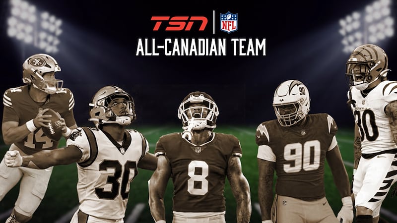 TSN unveils annual all-Canadian NFL depth chart