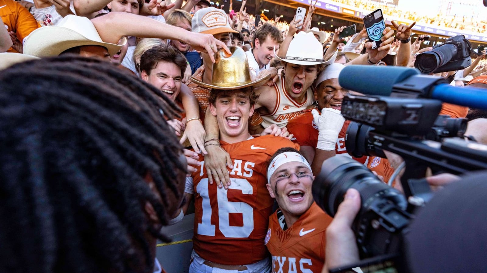 Arch Rivalry Arch Manning shrugs off criticism following Texas’ Red River Rivalry ...