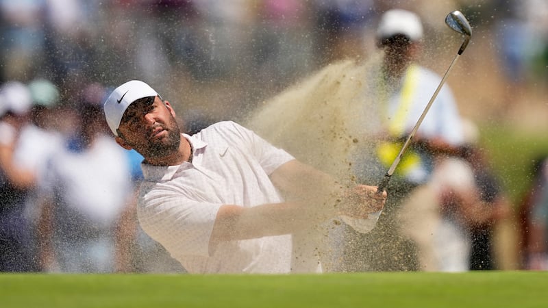 Scheffler gets some help from Clark, but can’t take advantage at U.S. Open