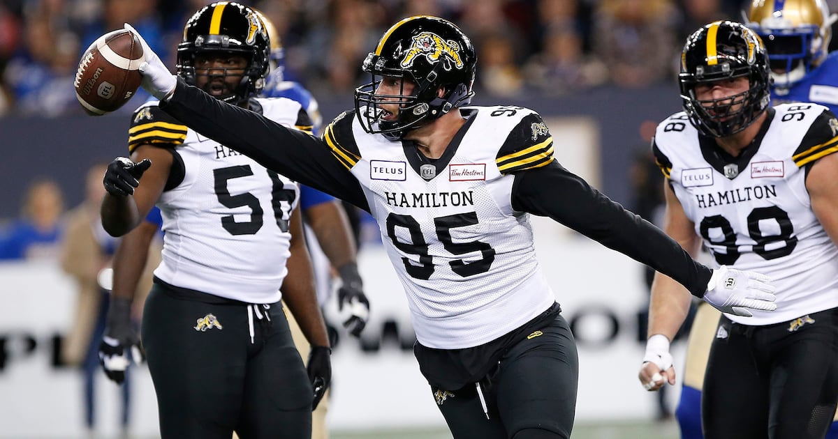 Photo: tsn.ca Hamilton Tiger-Cats Julian Howsare