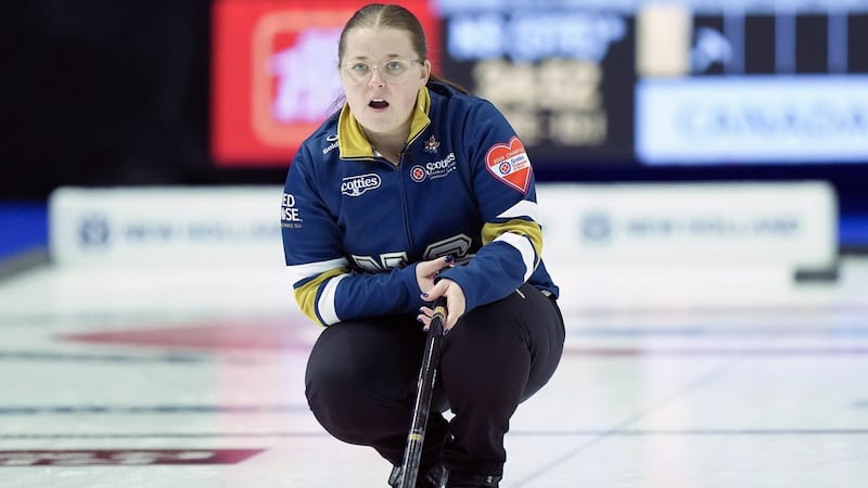 Nova Scotia’s Stevens impressing early in rookie skipping appearance at Scotties