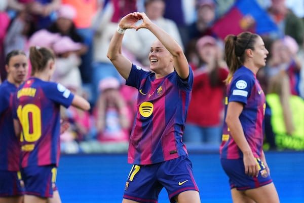 Barcelona regains Women’s Champions League title by blanking OL Lyonnes in final