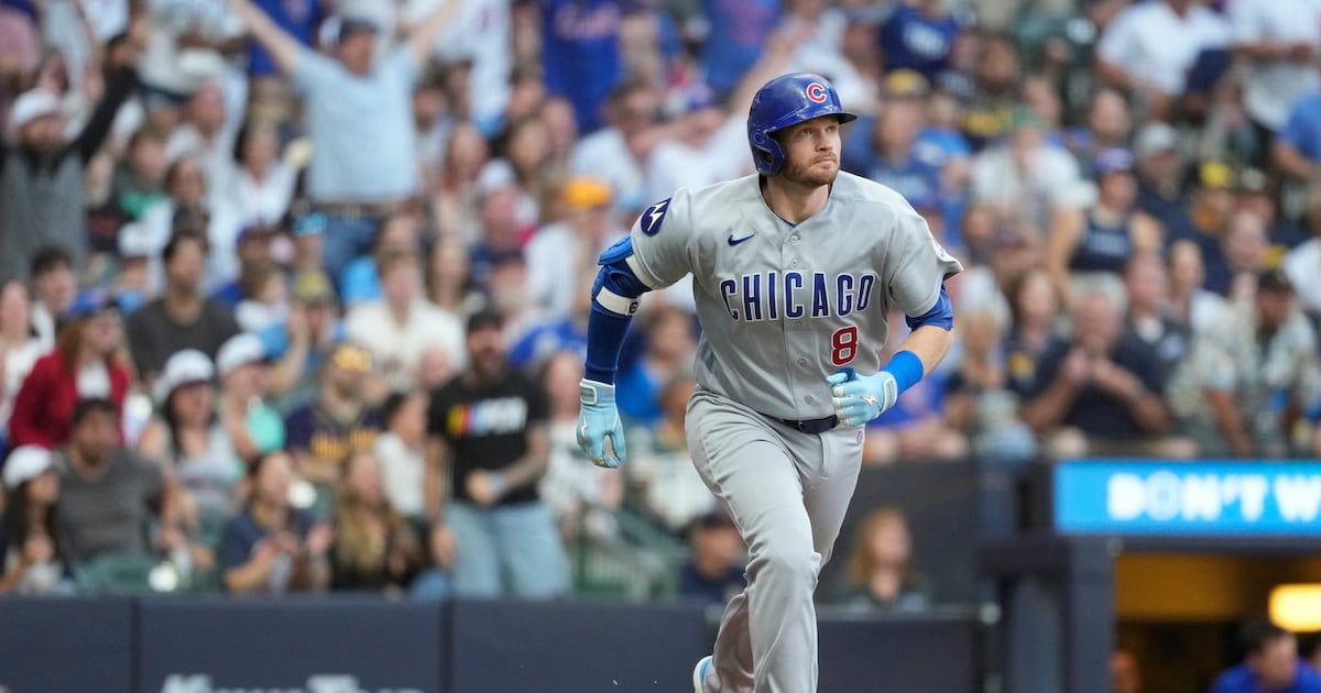 Happ’s three-run homer sparks Cubs’ win over Brewers as Peterson steadies after first-pitch HR