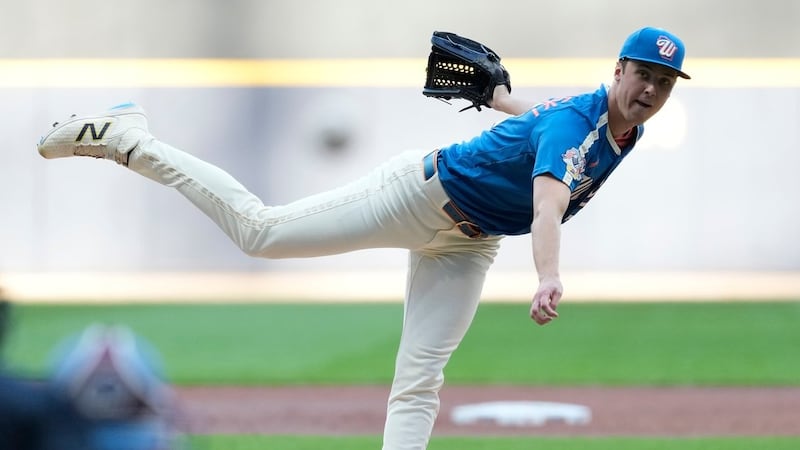 Misiorowski strikes out 15 in complete-game one-hitter as Brewers beat Phillies