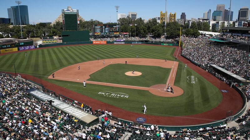 Athletics pitchers struggle in their temporary hitter-friendly home ballpark