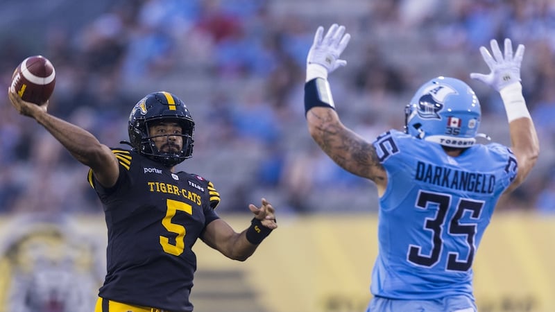 DT Holley says Argos prepared for either Ticats QB in key East matchup