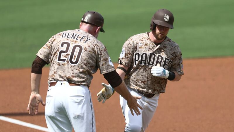 Cronenworth homers twice, Padres beat Marlins to lower wild-card magic number to two