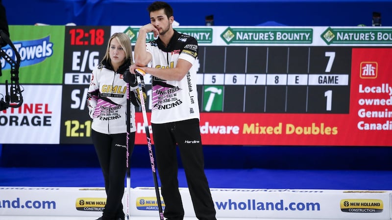 Canada edges Italy in extra end to stay unbeaten at mixed doubles curling worlds