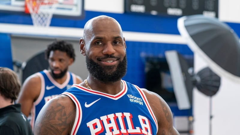 Behind the scenes inside LeBron's first 76ers training camp