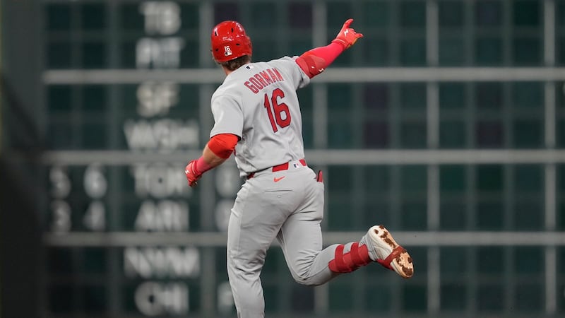 Gorman, Herrera power Cardinals past Astros