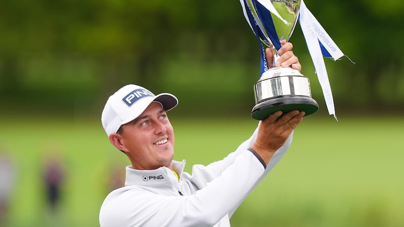 Former grocery driver Dean wins British Masters with wife as caddie