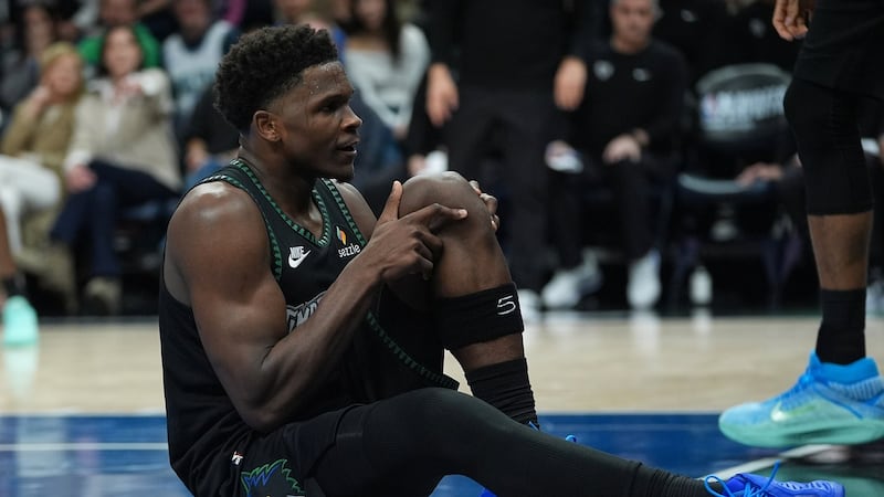 Timberwolves list Edwards questionable for Game 1 vs. Spurs