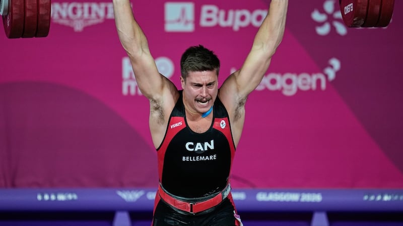 Canada’s Bellemarre wins weightlifting silver at Commonwealth Games