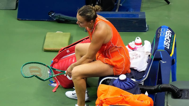 Sabalenka beats herself up as she is denied US Open three-peat