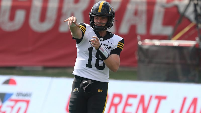Tiger-Cats turn to Frost at QB vs. Lions in Week 10