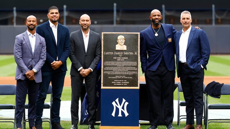 Yankees retire Hall of Famer Sabathia’s No. 52, honour him with plaque in Monument Park