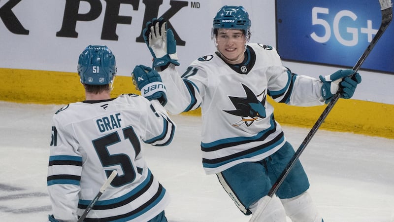 Sharks star Celebrini, 20, named youngest captain in team history