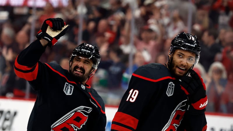 Hurricanes’ Jarvis still grinding back from shoulder surgery as Stanley Cup champs open season