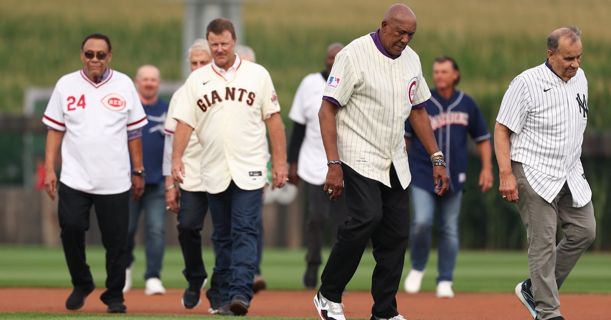 Field of Dreams Hall of Fame ceremony