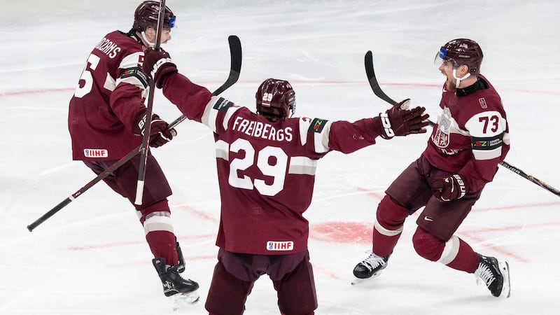 Latvia stuns USA at ice hockey world championship