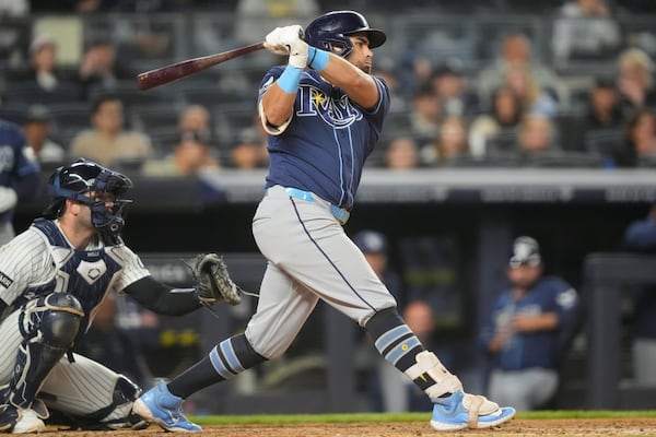 After Cole’s strong start in return, Rays rally past Yankees’ bullpen for 16th win in 19 games