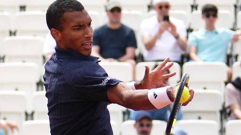 Auger-Aliassime rides dominant second set to win over Kopriva at Hamburg Open