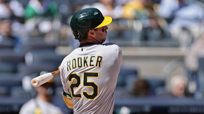Athletics activate Rooker after All-Star missed 14 games with oblique strain