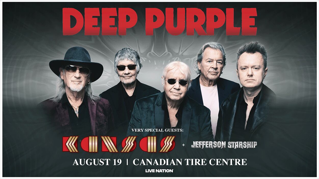 Aug. 19 - Deep Purple with Special Guest Kansas – TSN