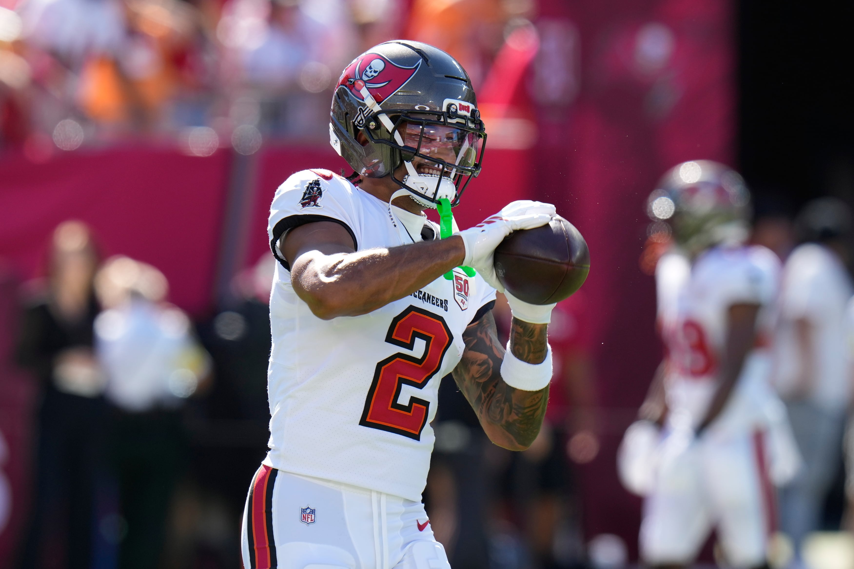 Buccaneers WRs Egbuka, McMillan 'day-to-day' ahead of Week 1