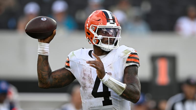 Browns’ QB situation takes a turn as Watson finds his footing