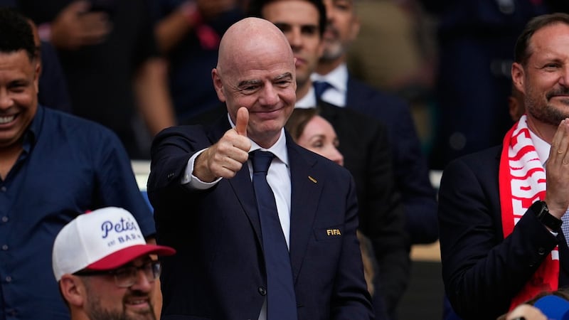 The flight hours and miles of Infantino’s World Cup travels in numbers