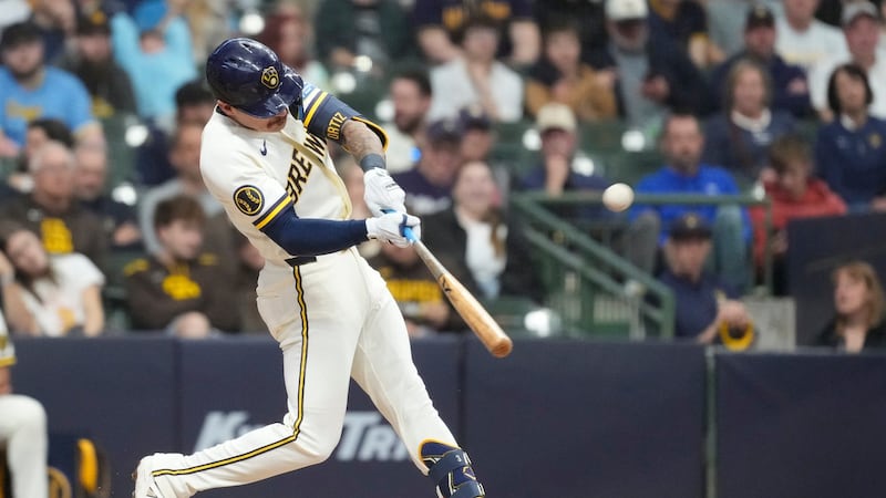 Ortiz hits first homer in almost 10 months as Brewers beat Padres for 5th straight win