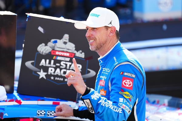 Hamlin on pole at Nashville after rain washes out qualifying