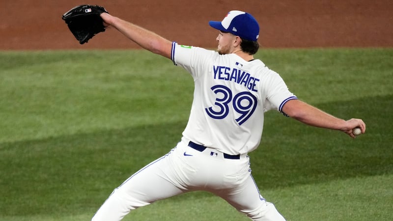 Blue Jays’ Yesavage throws 2.1 innings, walks four in rehab start with Triple-A Buffalo
