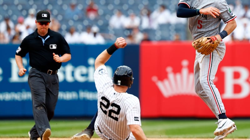 Ryan allows three hits in seven innings, Twins beat skidding Yankees