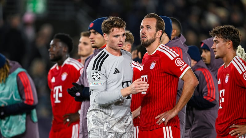 Kane double not enough as 10-man Bayern denied victory by late Viking goal