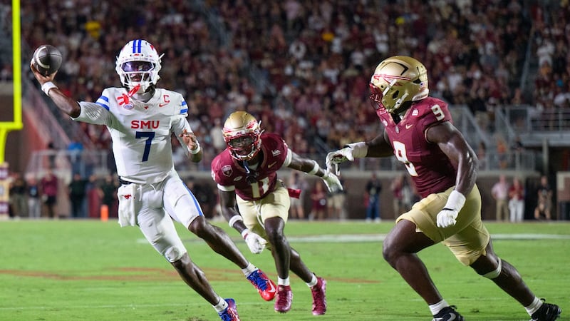 No. 19 SMU beats Florida State on Reed’s late field goal
