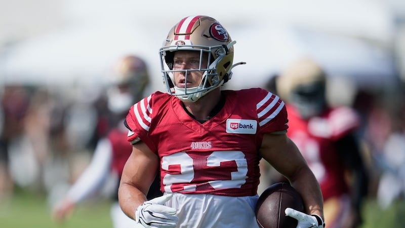 McCaffrey sits out practice with ‘tightness’ as 49ers manage his workload