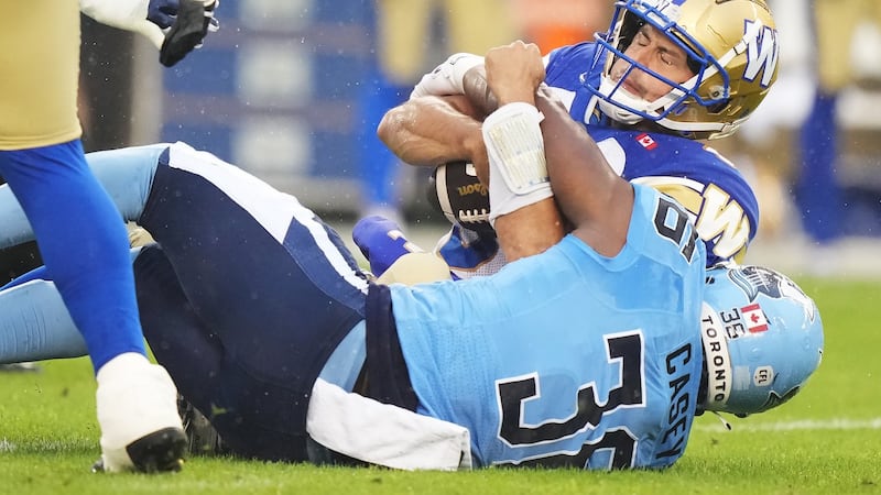 Second-year linebacker Casey among Toronto Argonauts final cuts