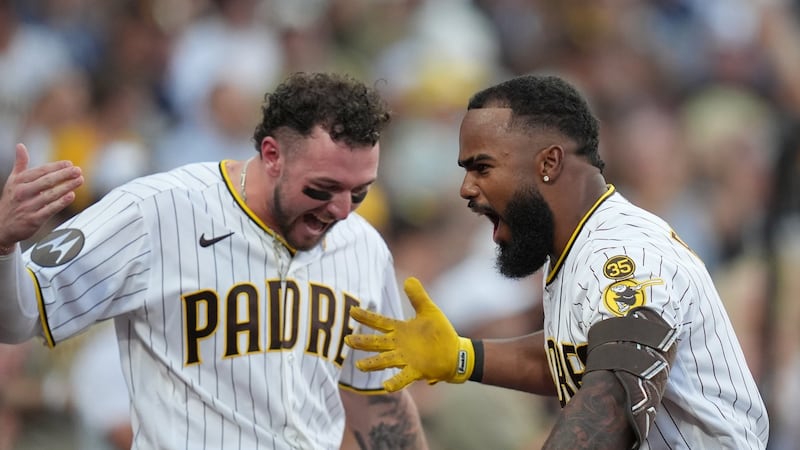 Rengifo’s grand slam against former team helps Padres to rout of Brewers