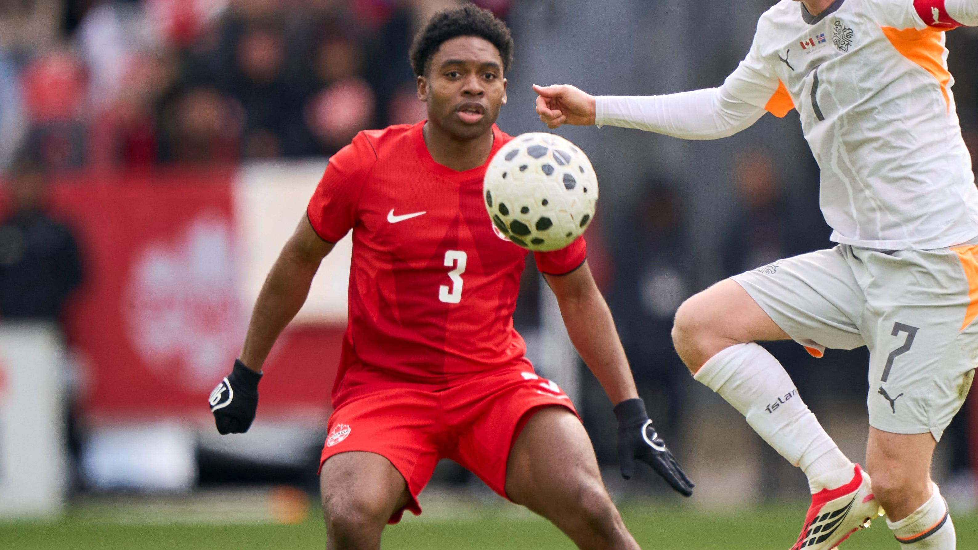Canada’s Ralph Priso exits early against Tunisia after suffering ...