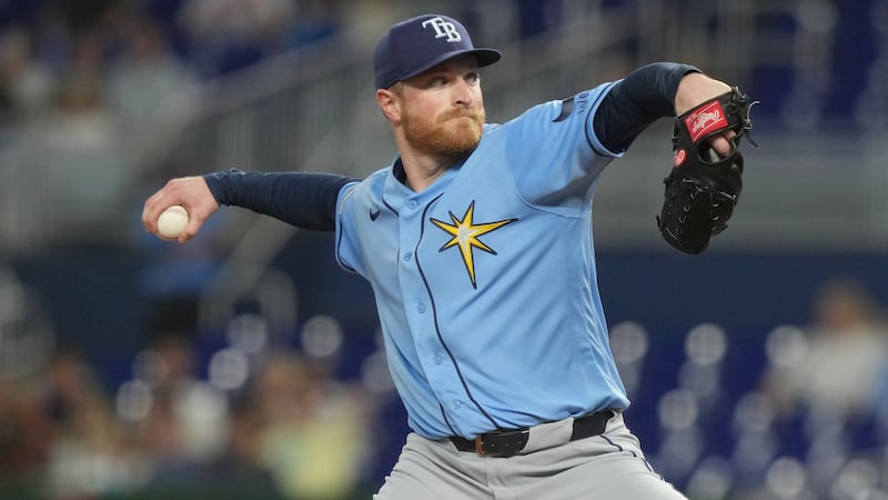 Rasmussen allows one hit over seven innings, Caminero reaches base five times as Rays beat Marlins