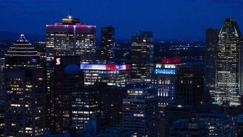 Bleu, blanc, rouge dominates skyline as Habs fever grips Montreal